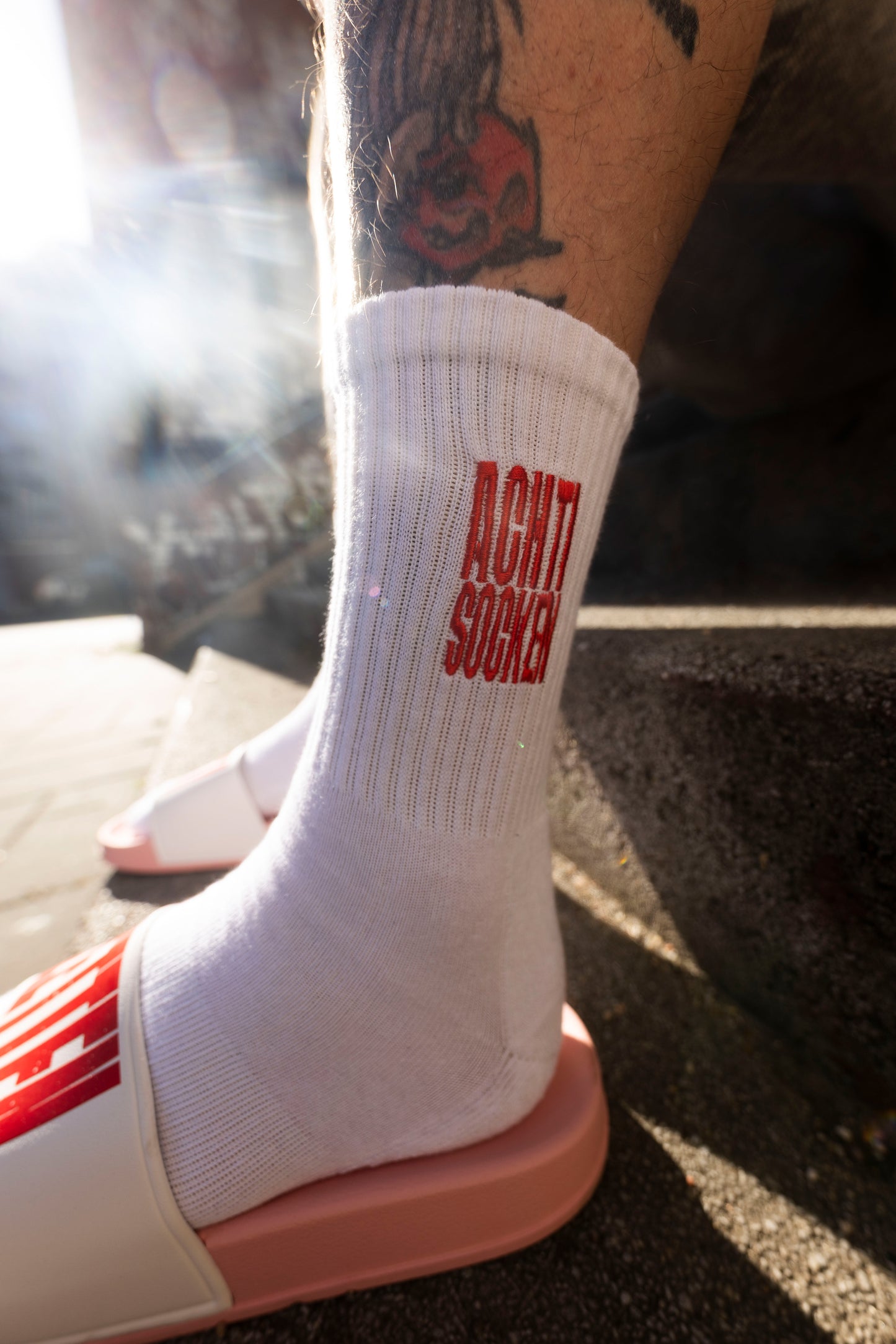 ACHTI SOCKEN (weiß)